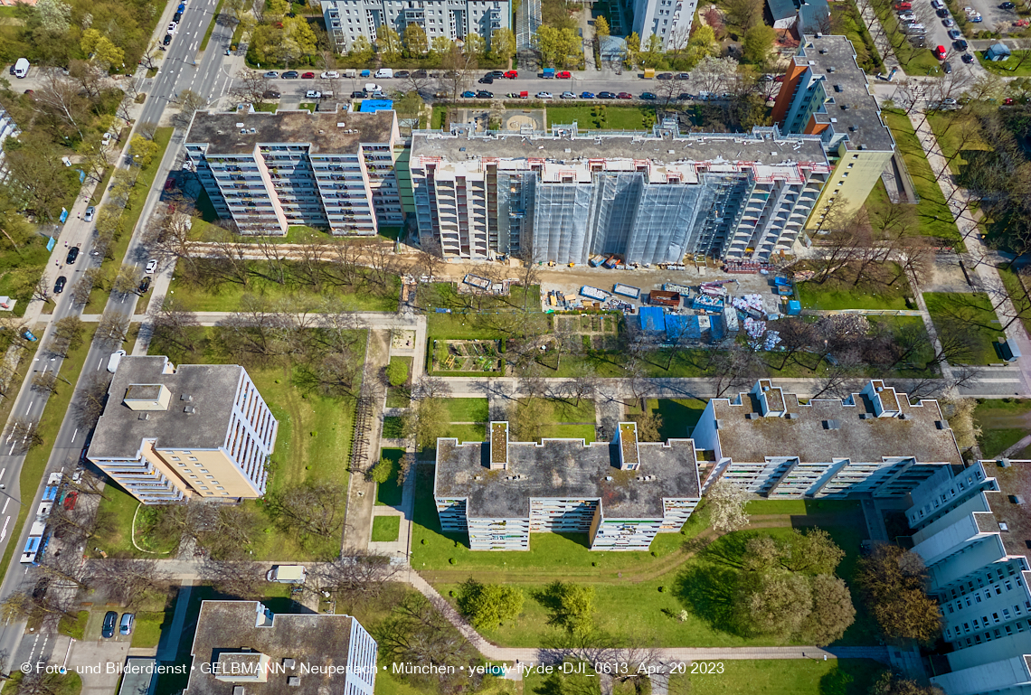 21.04.2023 - Maga-Großsanierung an der Kurt-Eisner-Straße in Neuperlach